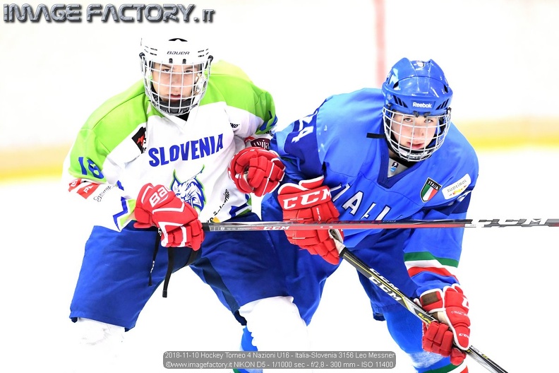 2018-11-10 Hockey Torneo 4 Nazioni U16 - Italia-Slovenia 3156 Leo Messner.jpg